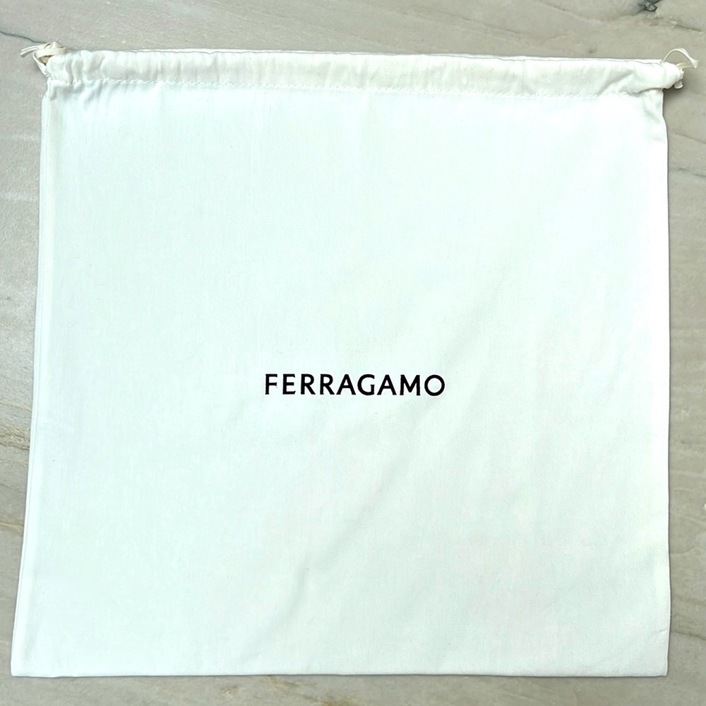 Authentic Ferragamo duster, Medium bag size